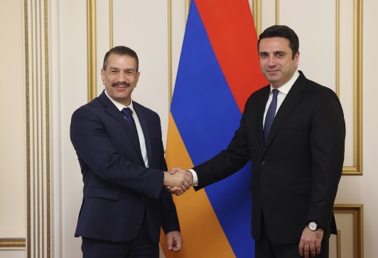 Ալեն Սիմոնյանն ընդունել է Հայաստանում Կիպրոսի դեսպան Միքայել Մավրոսին