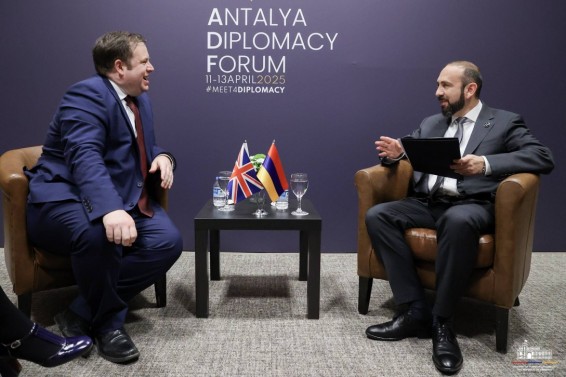 Միրզոյանը Թուրքիայում Միացյալ Թագավորության պետնախարար Դոութիի հետ է հանդիպել