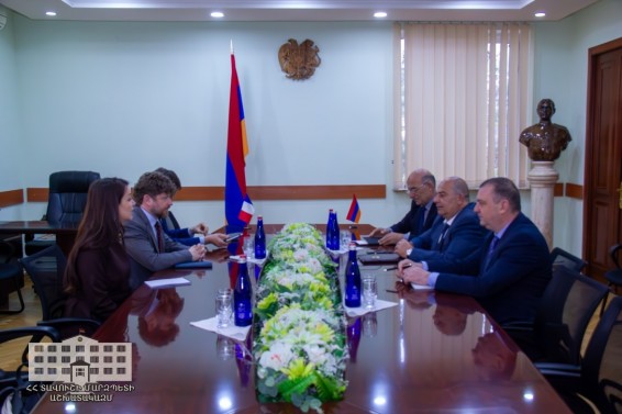 Տավուշի մարզպետը հանդիպել է Ֆրանսիայի դեսպանի հետ