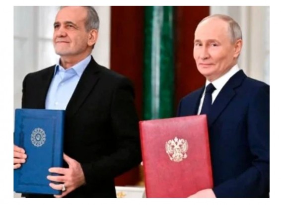 Путин подписал закон, ратифицирующий договор о партнерстве с Ираном