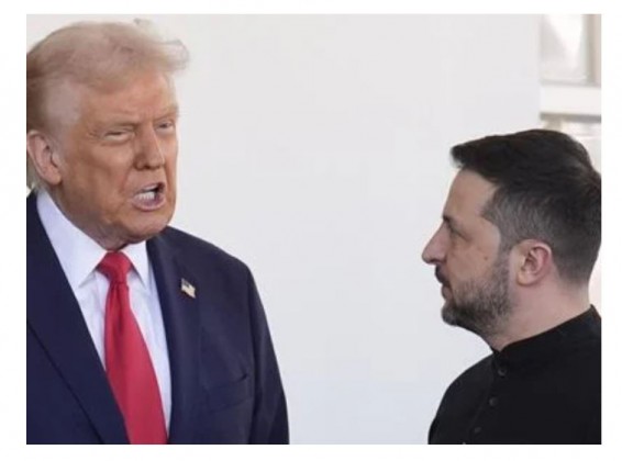 Зеленский впервые после ссоры с Трампом встретился с ним в Ватикане