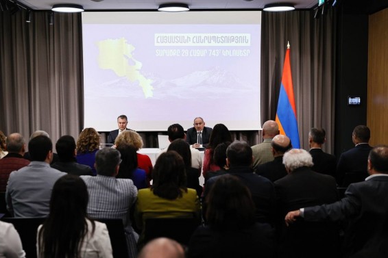 Նիկոլ Փաշինյանն Էստոնիայի հայ համայնքին ներկայացրել է Իրական Հայաստանի գաղափարախոսությունը