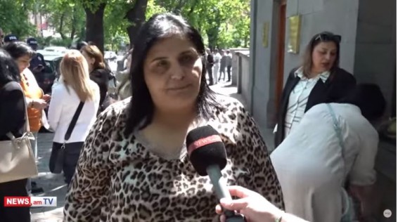 У НС Армении проходит акция протеста предпринимателей