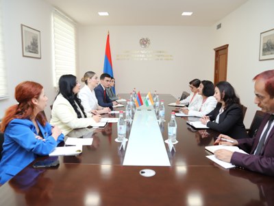 Գալյանը Հնդկաստանի դեսպանի հետ քննարկել է նոր Սահմանադրության մշակման ուղղությամբ աշխատանքները