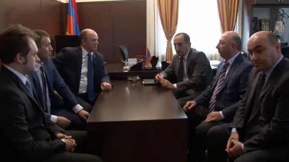 ՌԴ ներքին գործերի նախարարության անձնական անվտանգության գլխավոր վարչության պատվիրակությունը՝ ՀՀ ոստիկանությունում
