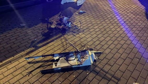 Над Минском ночью сбили беспилотник