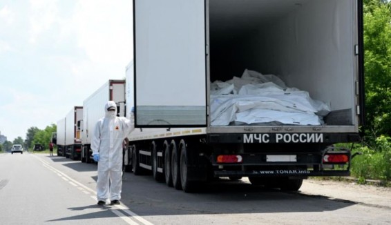 Россия передала Украине тела 1000 погибших боевиков ВСУ