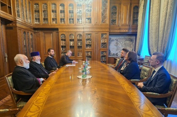 Ամենայն Հայոց Կաթողիկոսն ընդունել է «Save Armenia» հուդայա-քրիստոնեական դաշինքի անդամներին