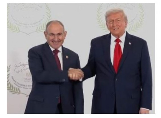 Трамп поприветствовал Пашиняна в Египте