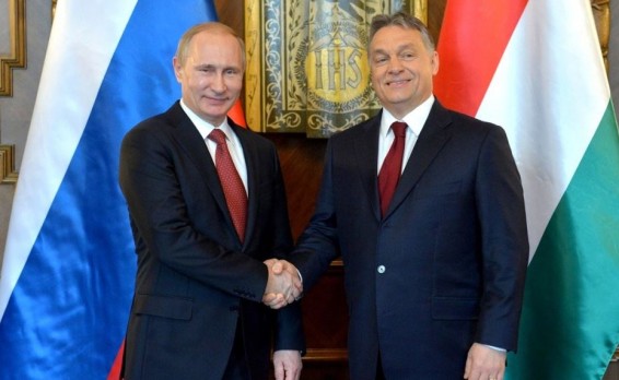 В Кремле началась встреча Путина и Орбана