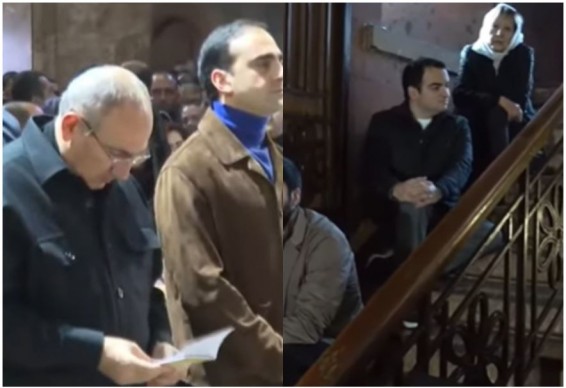 Пашинян шестое воскресенье подряд присутствует на церковной литургии. Там же Нарек Карапетян