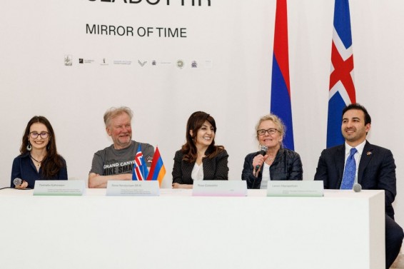 Ռոզա Գիսլադոտիրի «Ժամանակի արտացոլանքը» առաջին անհատական ցուցահանդեսը` Հայաստանում