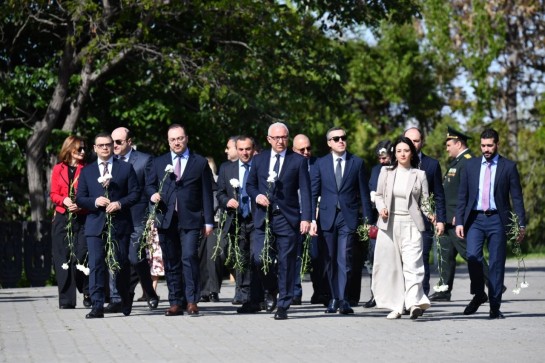 Руководство МИД — в парке «Победы»
