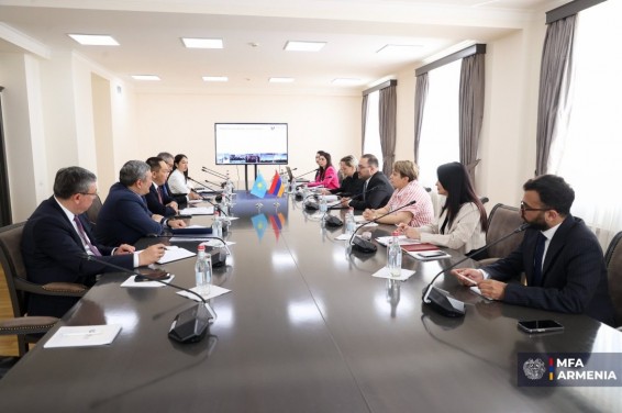 Ինչ են ԱԳՆ-ում քննարկել Ղազախստանի պատվիրակության հետ