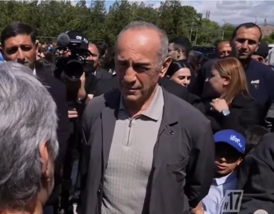 ՈՒՂԻՂ. «Հայաստան» դաշինքի անդամները Ռոբերտ Քոչարյանի գլխավորությամբ Վեդիում են