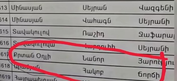 «Տանս վրա թուրք են գրանցել...». քաղաքացու ահազանգը