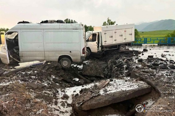Փլուզում Երևան-Սևան ավտոճանապարհին․ տուժածներ չկան