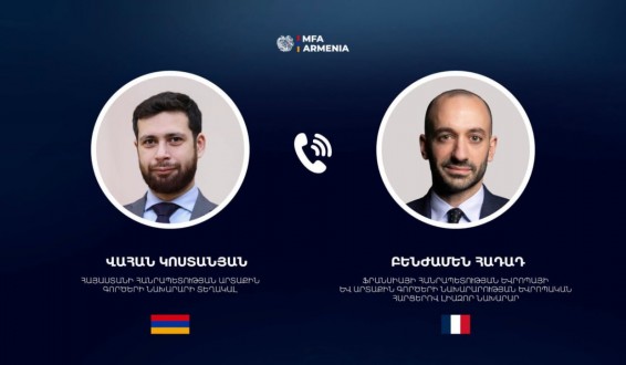 Բենժամեն Հադադը շնորհավորել է Վահան Կոստանյանին ընտրություններում հաղթանակի կապակցությամբ