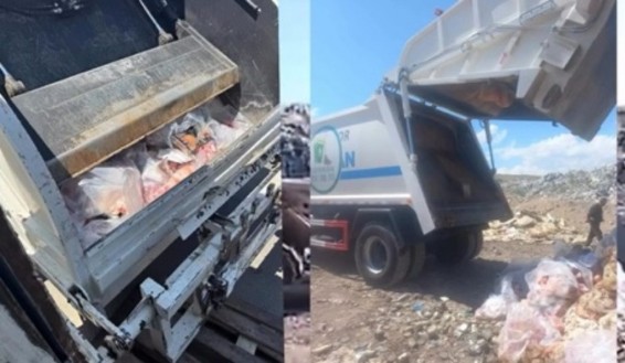 Մոտ 25 տոննա սննդամթերք է ոչնչացվել