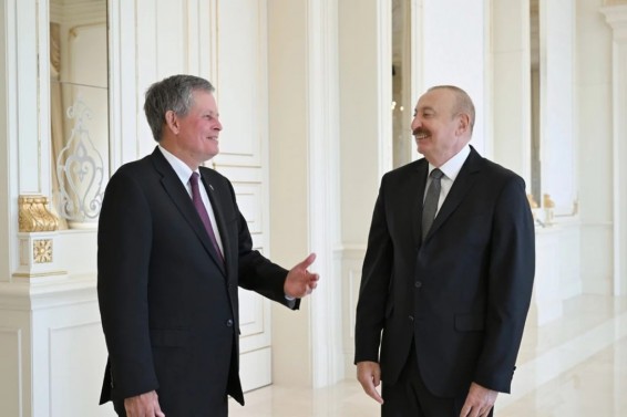 Ալիևը ասել է, որ լավ հարաբերություններ ունի Թրամփի հետ ու ընդգծել է նրա առանձնահատուկ դերը Հայաստանի ու Ադրբեջանի միջև խաղաղության օրակարգի առաջմղման գործում