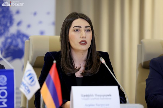 Արփինե Սարգսյանը շնորհավորական ուղերձ է հղել Սեյսմիկ պաշտպանության տարածքային ծառայության ստեղծման 35-րդ տարեդարձի կապակցությամբ