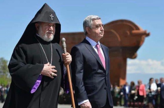 Ձեր հոգևոր ծառայությունը առանձնահատուկ դեր և նշանակություն ունի Հայոց Եկեղեցու միասնականության, հայ ժողովրդի հոգևոր ինքնության և պահպանության գործում. Սերժ Սարգսյանը՝ Վեհափառին