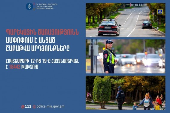 Հայտնաբերվել է 431 ոչ սթափ վարորդ
