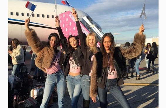 Victoria’s Secret-ի «հրեշտակները» ժամանել են Փարիզ