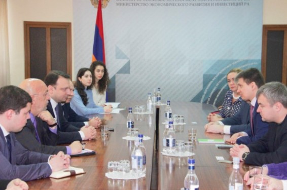 Ռուս գործարարները տպավորված են հայկական ներուժով. Էմիլ Տարասյանն ընդունել է գործարարների պատվիրակությանը