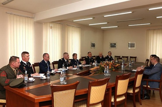 Հայաստանում է ԱՄՆ Եվրոպական հրամանատարության պատվիրակությունը