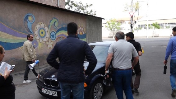 Video. Միջադեպ «Ելք»-ի քարոզարշավին. Նիկոլ Փաշինյանը դիմել է ոստիկանություն