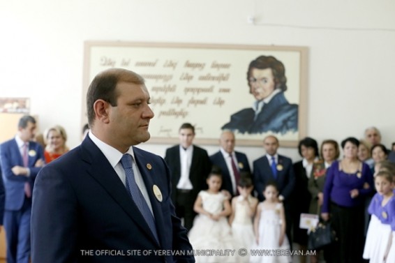 Photo. Խաչատուր Աբովյանի անվան դպրոցը 150 տարեկան է