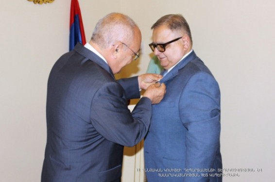 ՀՀ ՔԿ նախագահ Աղվան Հովսեփյանն ընդունել է ԵԱՀԿ երևանյան գրասենյակի ղեկավարին