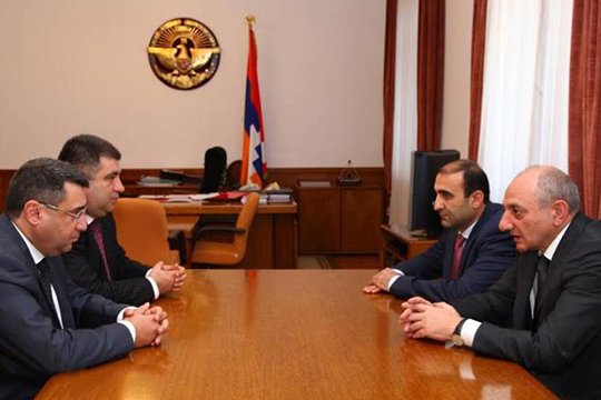 Բակո Սահակյանն ընդունել է ՀԷՑ-ի ղեկավարությանը