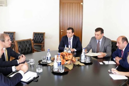 Սուրեն Կարայանն ընդունել է Եվրասիական զարգացման բանկի վարչության նախագահին