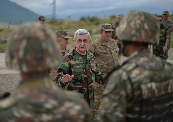 Մենք որեւէ կերպ, որեւէ տեղ չենք խոսել զիջումների մասին. Սերժ Սարգսյան