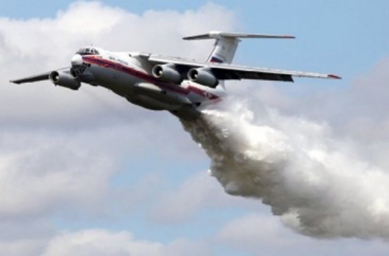 Հայաստան ժամանած ռուսական «ԻԼ-76» հրդեհաշիջող ինքնաթիռն առաջին թռիչքն է իրականացրել