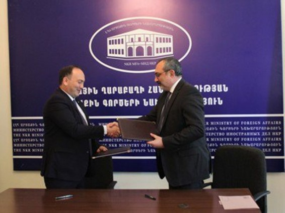 Արցախի ԱԳ նախարարը Աբխազիայի իր գործընկերոջը ներկայացրել է ԼՂ խնդրի կարգավորման ներկա փուլը