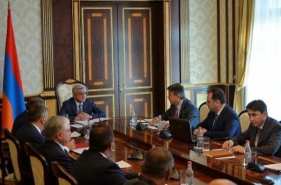 Սերժ Սարգսյանը հրավիրել է Ազգային անվտանգության խորհրդի նիստ