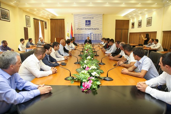 Աշխատանքային խորհրդակցություն` կյոկուշին կարատեի Երևանի նորաստեղծ ֆեդերացիայի անդամների հետ